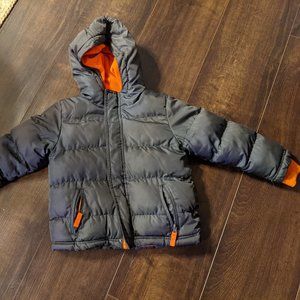 Cherokee Toddler 3T Boys Winter Puffer Hooded Jacket
